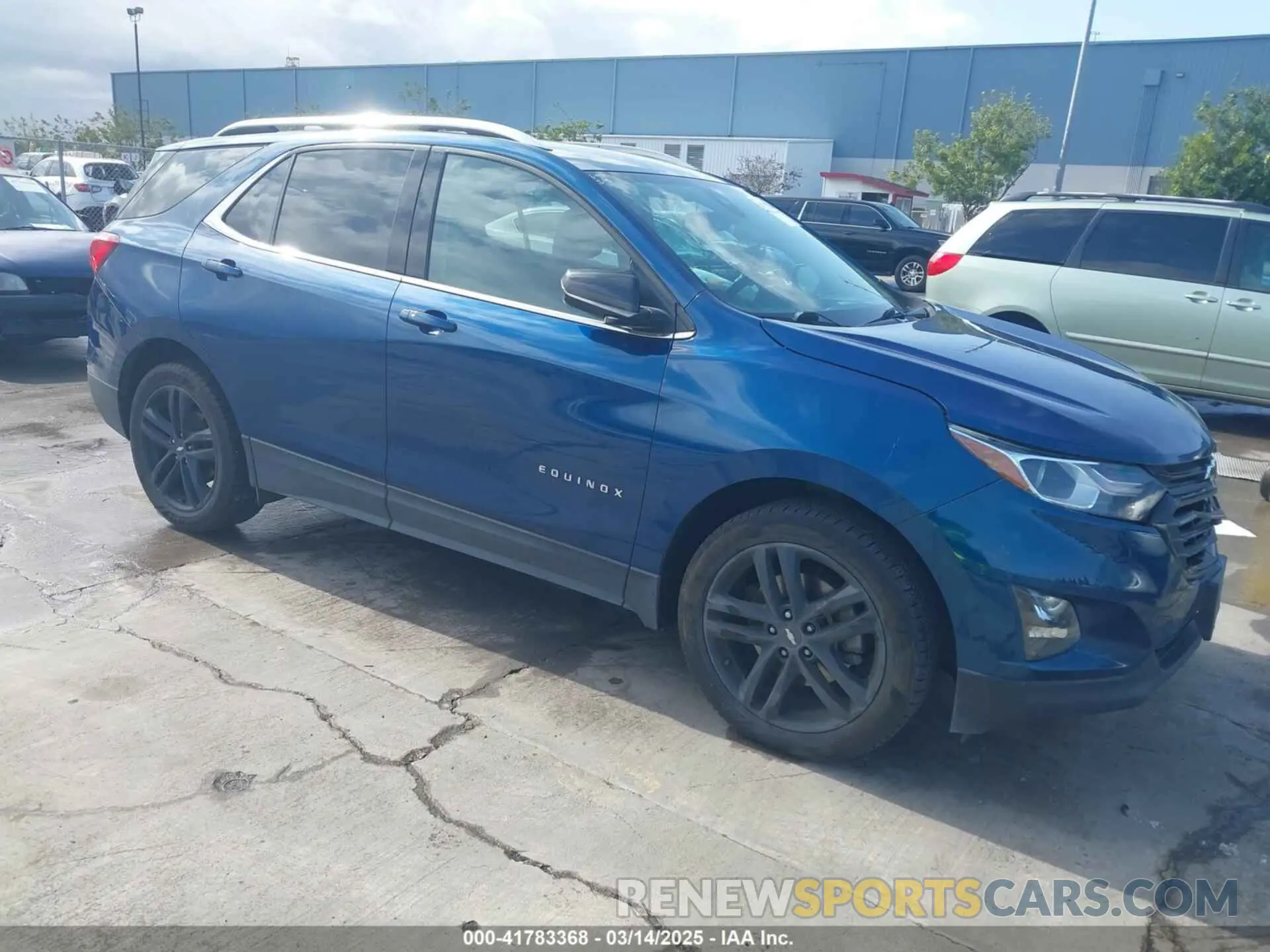 1 Photograph of a damaged car 2GNAXLEX5L6210507 CHEVROLET EQUINOX 2020