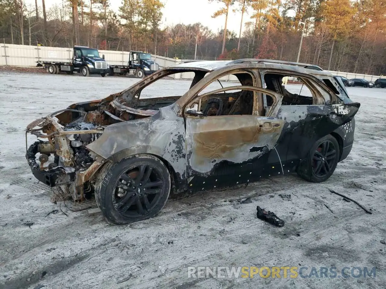 1 Photograph of a damaged car 2GNAXLEX6L6127264 CHEVROLET EQUINOX 2020