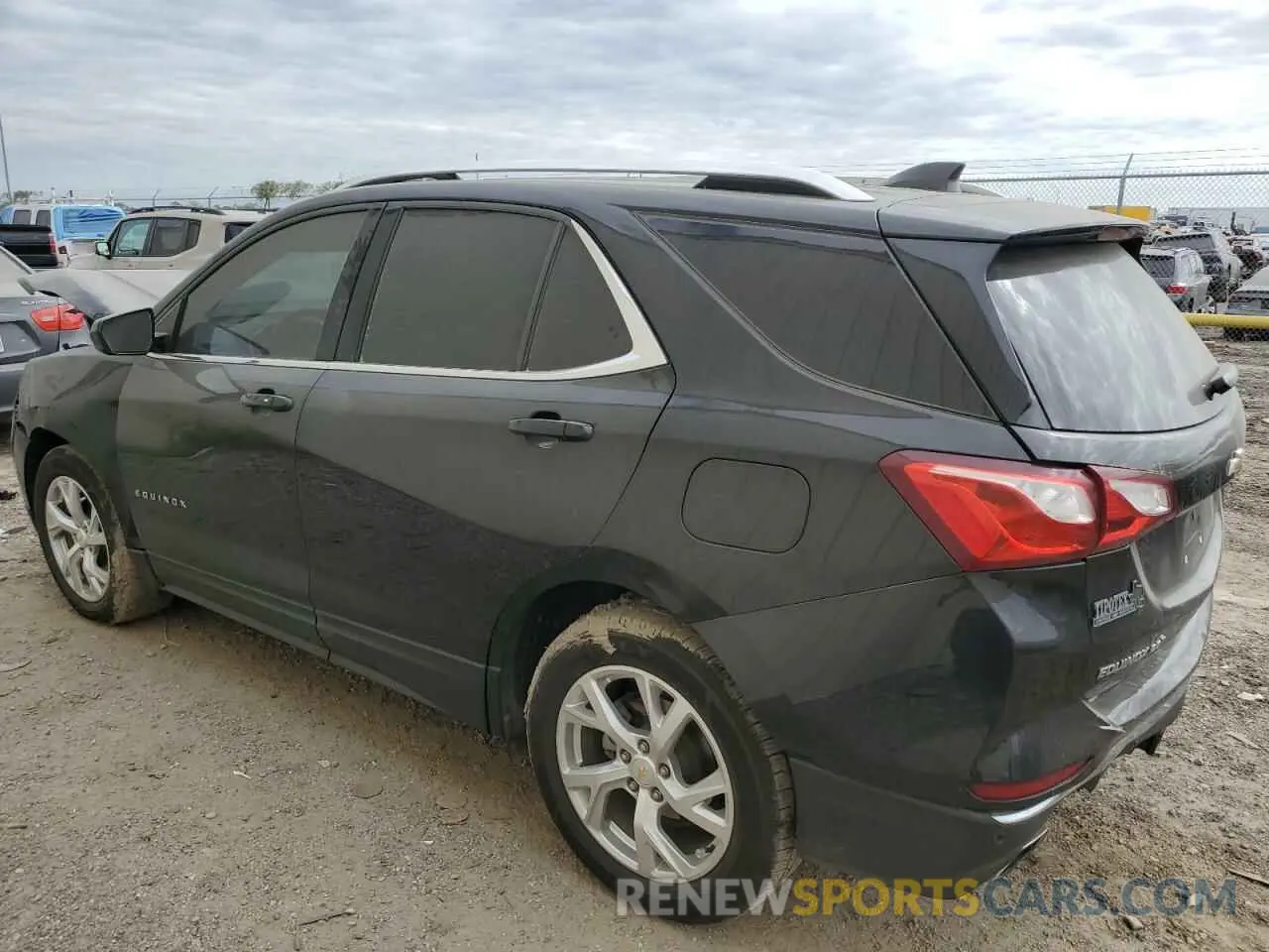 2 Photograph of a damaged car 2GNAXLEX7L6141500 CHEVROLET EQUINOX 2020