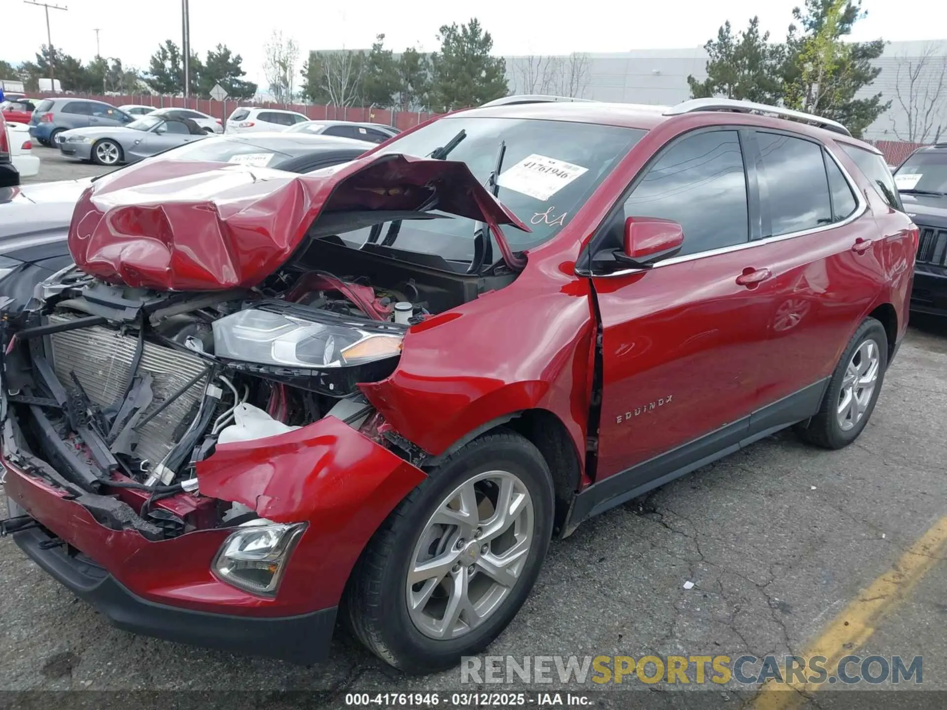 17 Photograph of a damaged car 2GNAXLEX7L6276783 CHEVROLET EQUINOX 2020