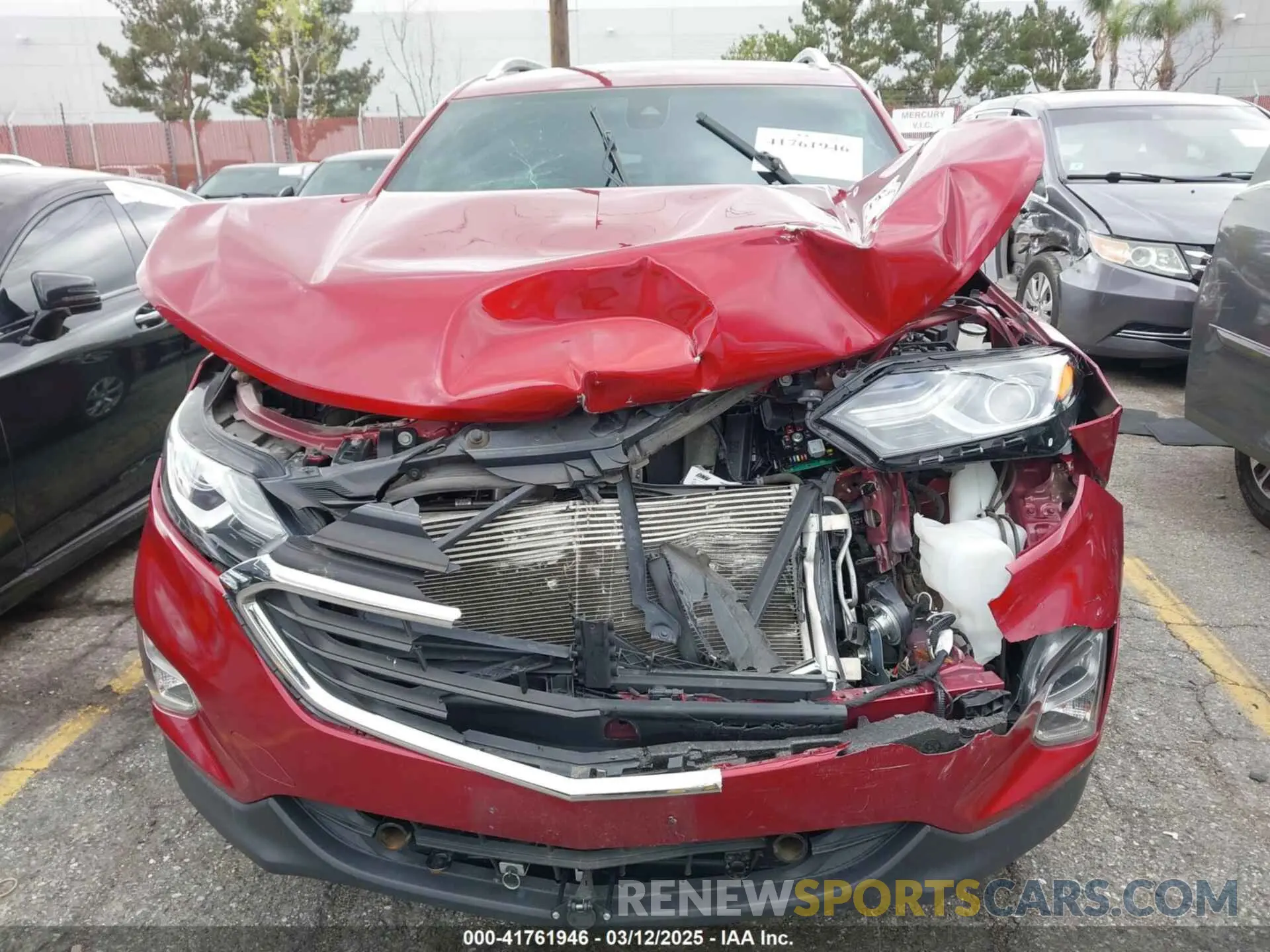 6 Photograph of a damaged car 2GNAXLEX7L6276783 CHEVROLET EQUINOX 2020