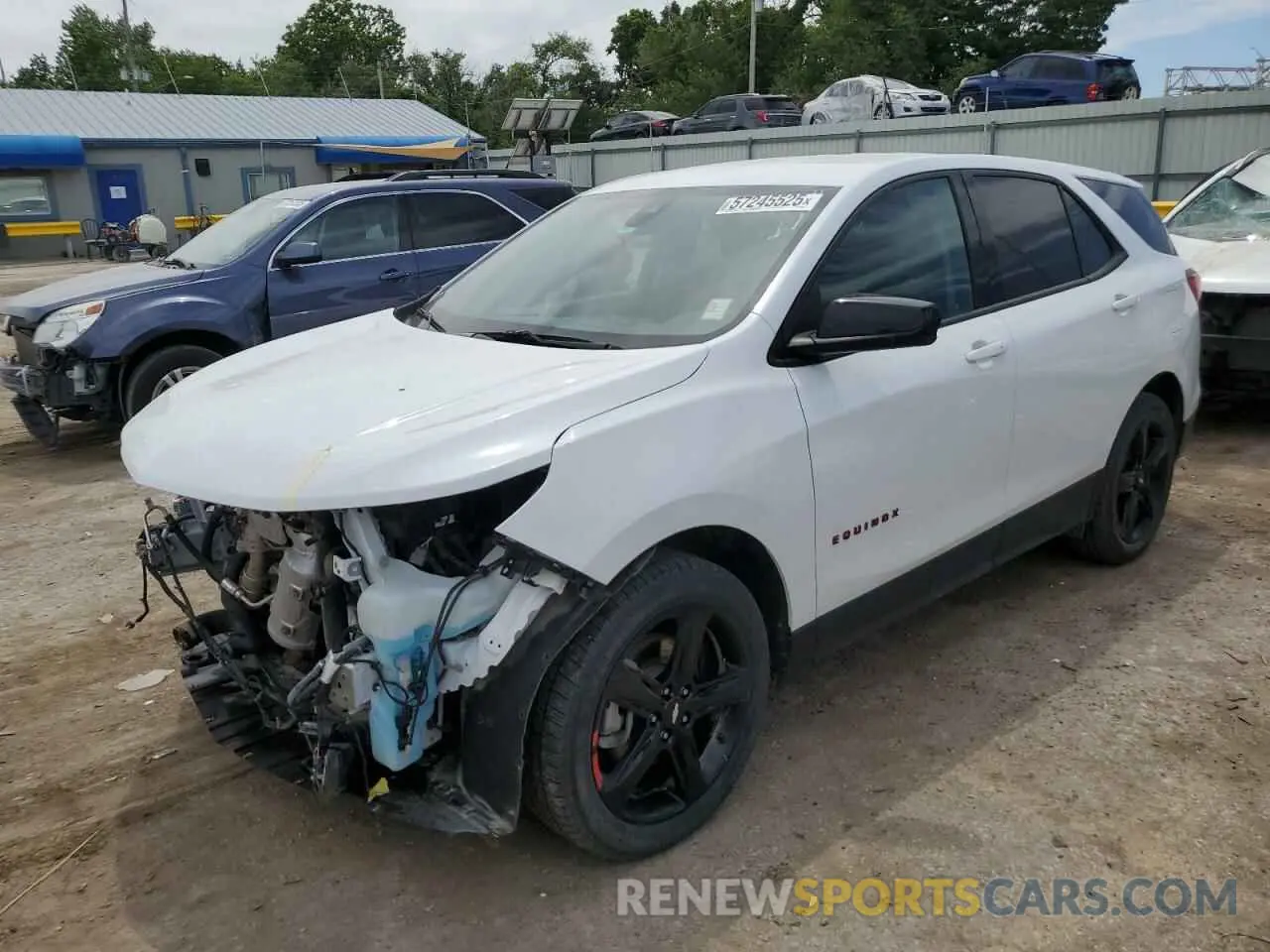 1 Photograph of a damaged car 2GNAXLEX9L6128893 CHEVROLET EQUINOX 2020