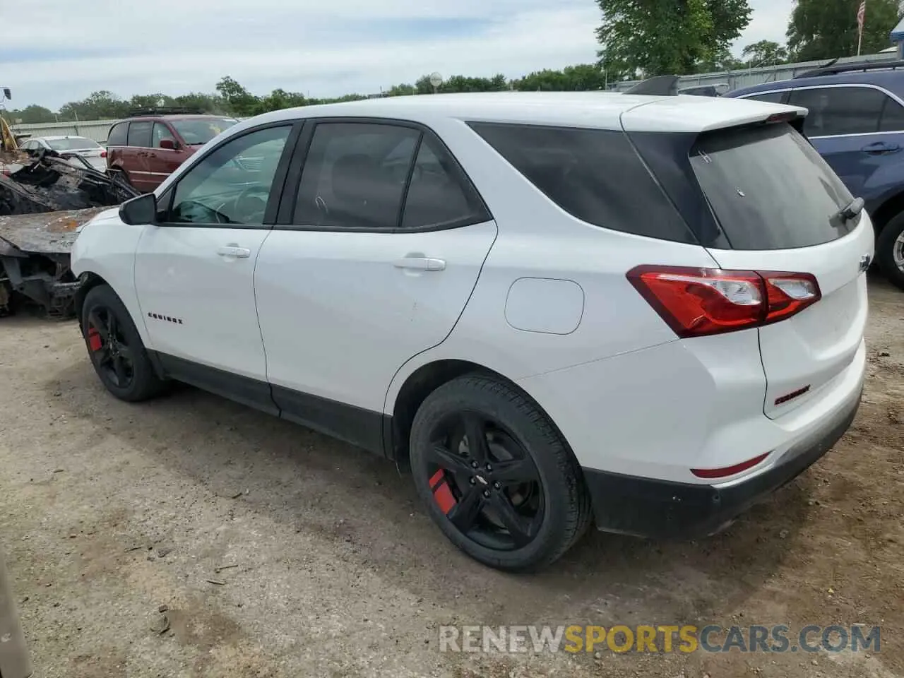 2 Photograph of a damaged car 2GNAXLEX9L6128893 CHEVROLET EQUINOX 2020