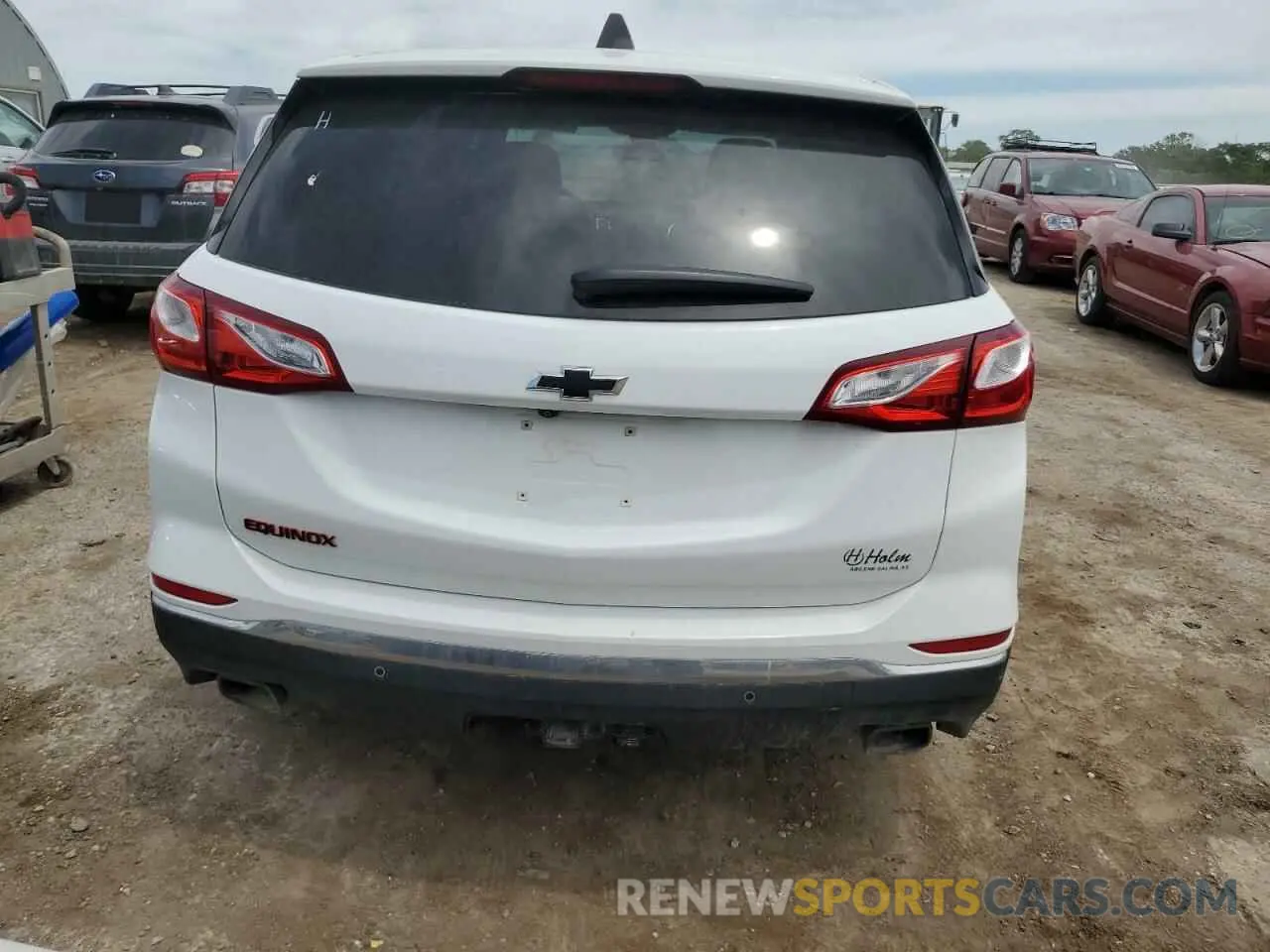 6 Photograph of a damaged car 2GNAXLEX9L6128893 CHEVROLET EQUINOX 2020