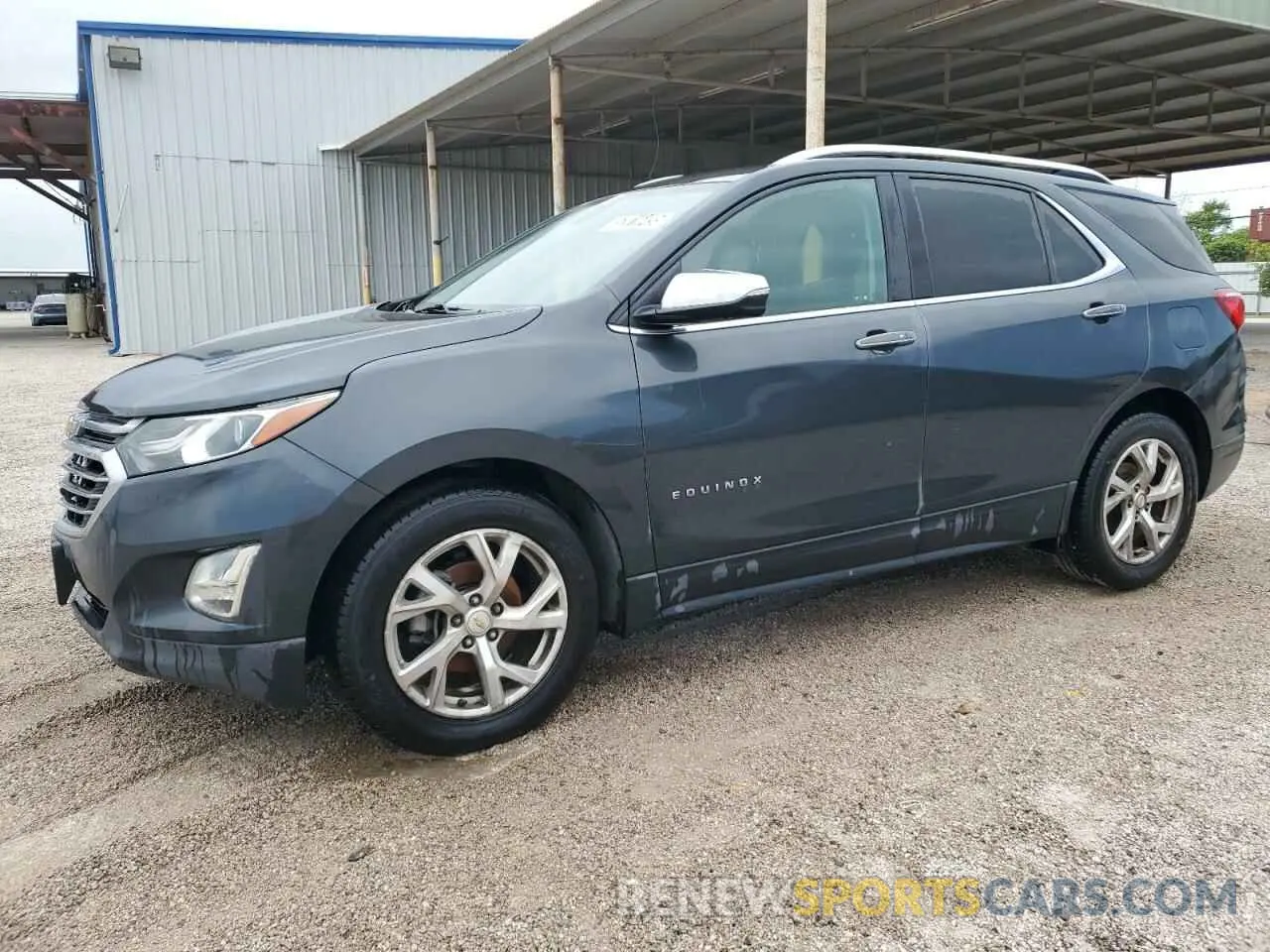1 Photograph of a damaged car 2GNAXNEV0L6202650 CHEVROLET EQUINOX 2020