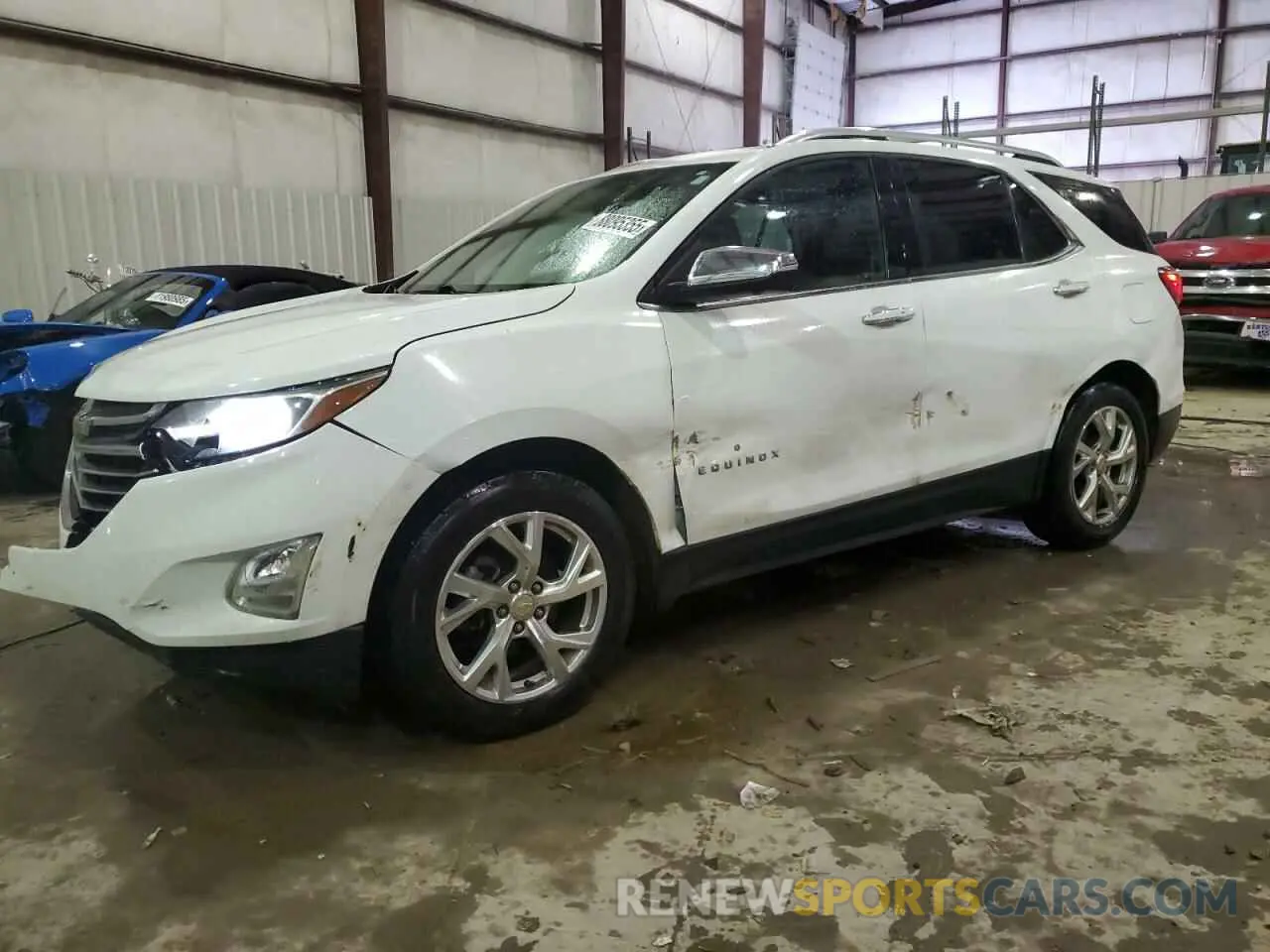 1 Photograph of a damaged car 2GNAXNEV2L6164550 CHEVROLET EQUINOX 2020