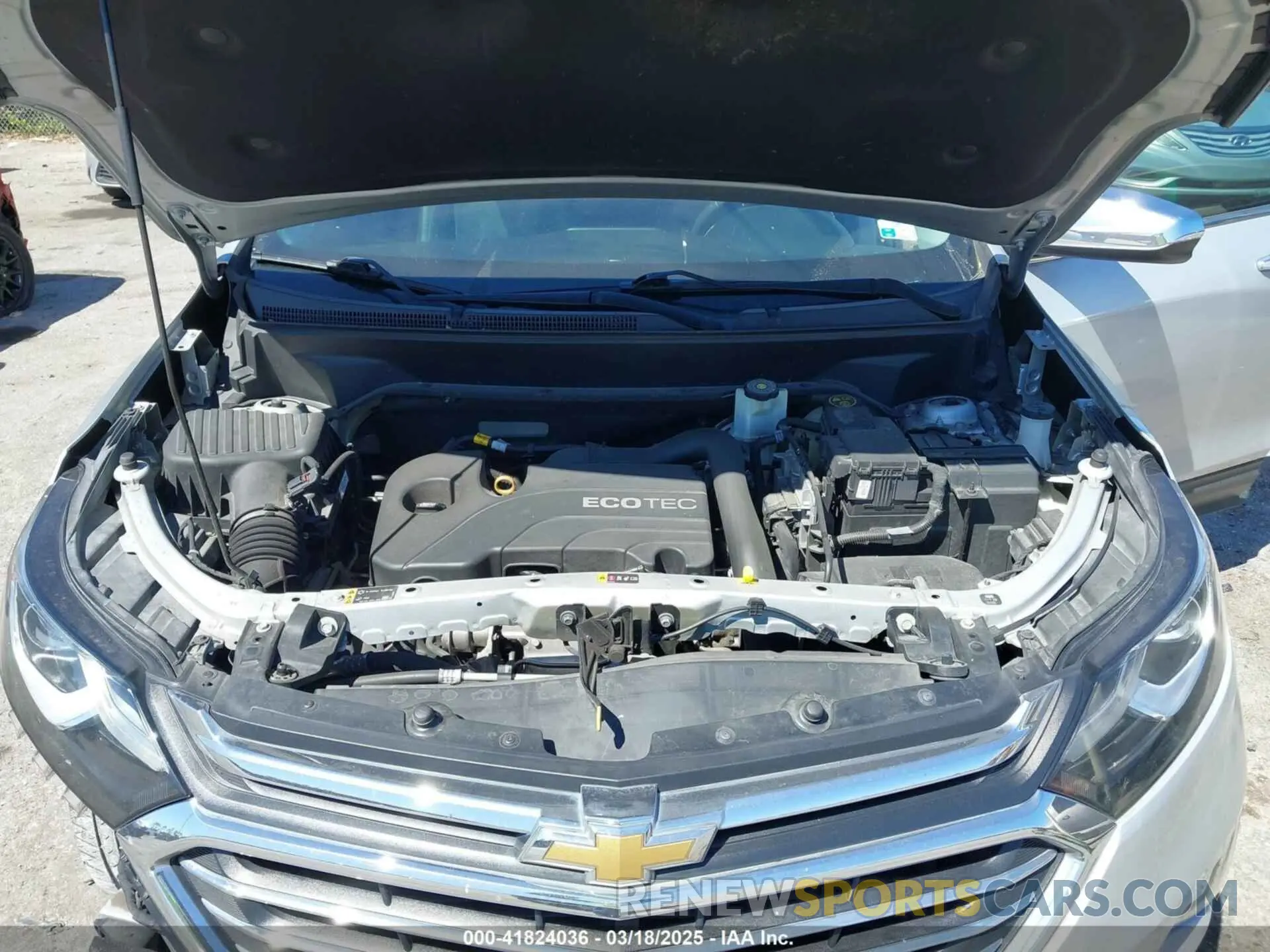 10 Photograph of a damaged car 2GNAXNEV7L6134492 CHEVROLET EQUINOX 2020