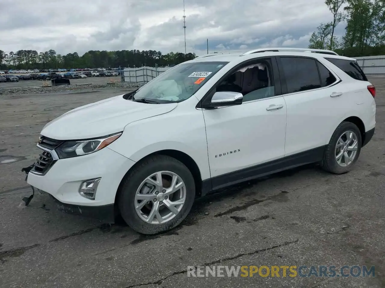 1 Photograph of a damaged car 2GNAXNEV8L6174452 CHEVROLET EQUINOX 2020