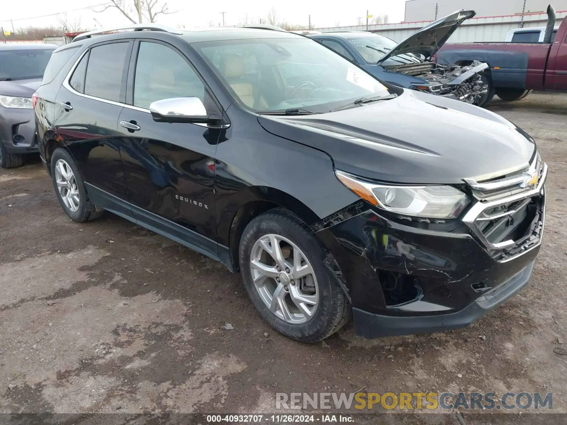 1 Photograph of a damaged car 2GNAXNEV9L6163122 CHEVROLET EQUINOX 2020