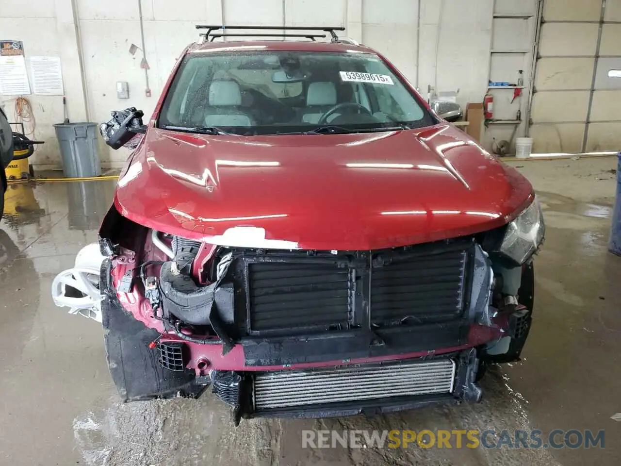 5 Photograph of a damaged car 2GNAXNEV9L6261437 CHEVROLET EQUINOX 2020