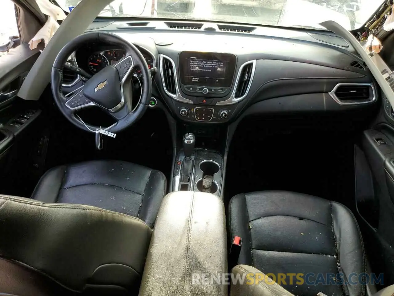 8 Photograph of a damaged car 2GNAXNEVXL6204860 CHEVROLET EQUINOX 2020