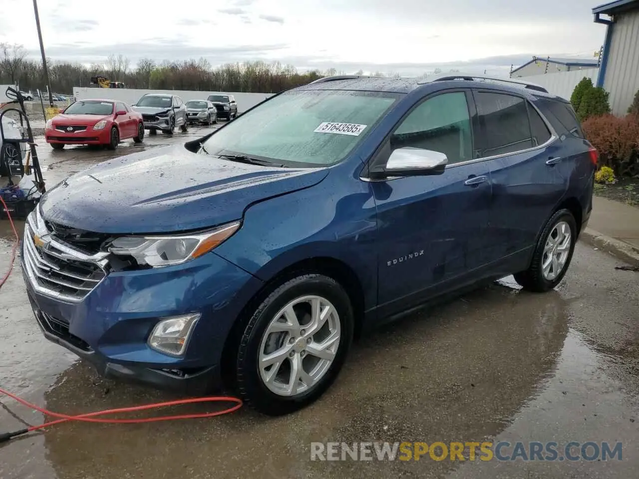 1 Photograph of a damaged car 2GNAXNEVXL6281213 CHEVROLET EQUINOX 2020