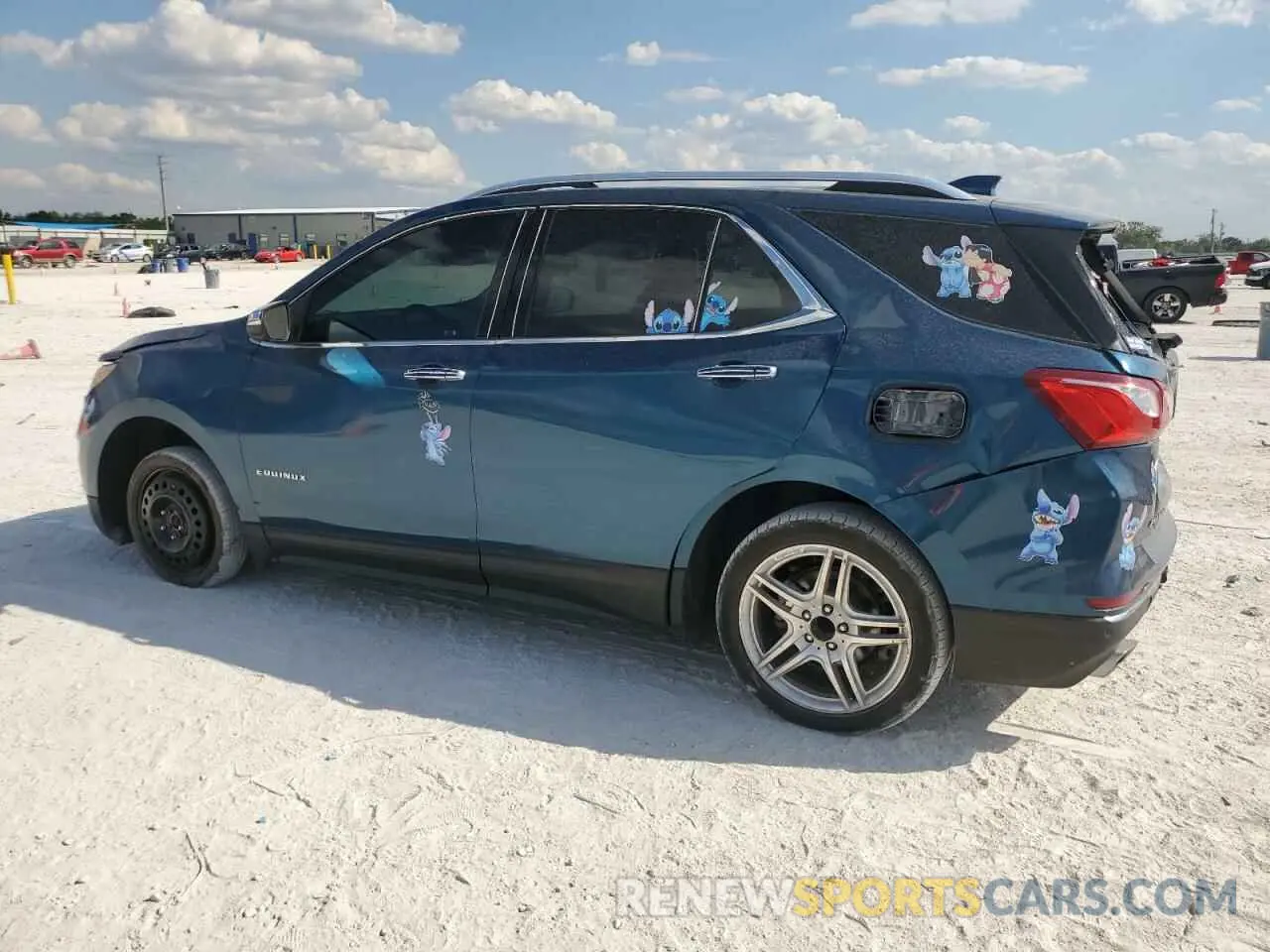 2 Photograph of a damaged car 2GNAXPEX0L6224449 CHEVROLET EQUINOX 2020