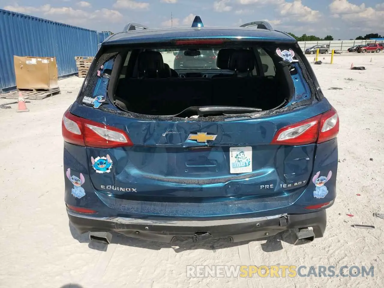 6 Photograph of a damaged car 2GNAXPEX0L6224449 CHEVROLET EQUINOX 2020