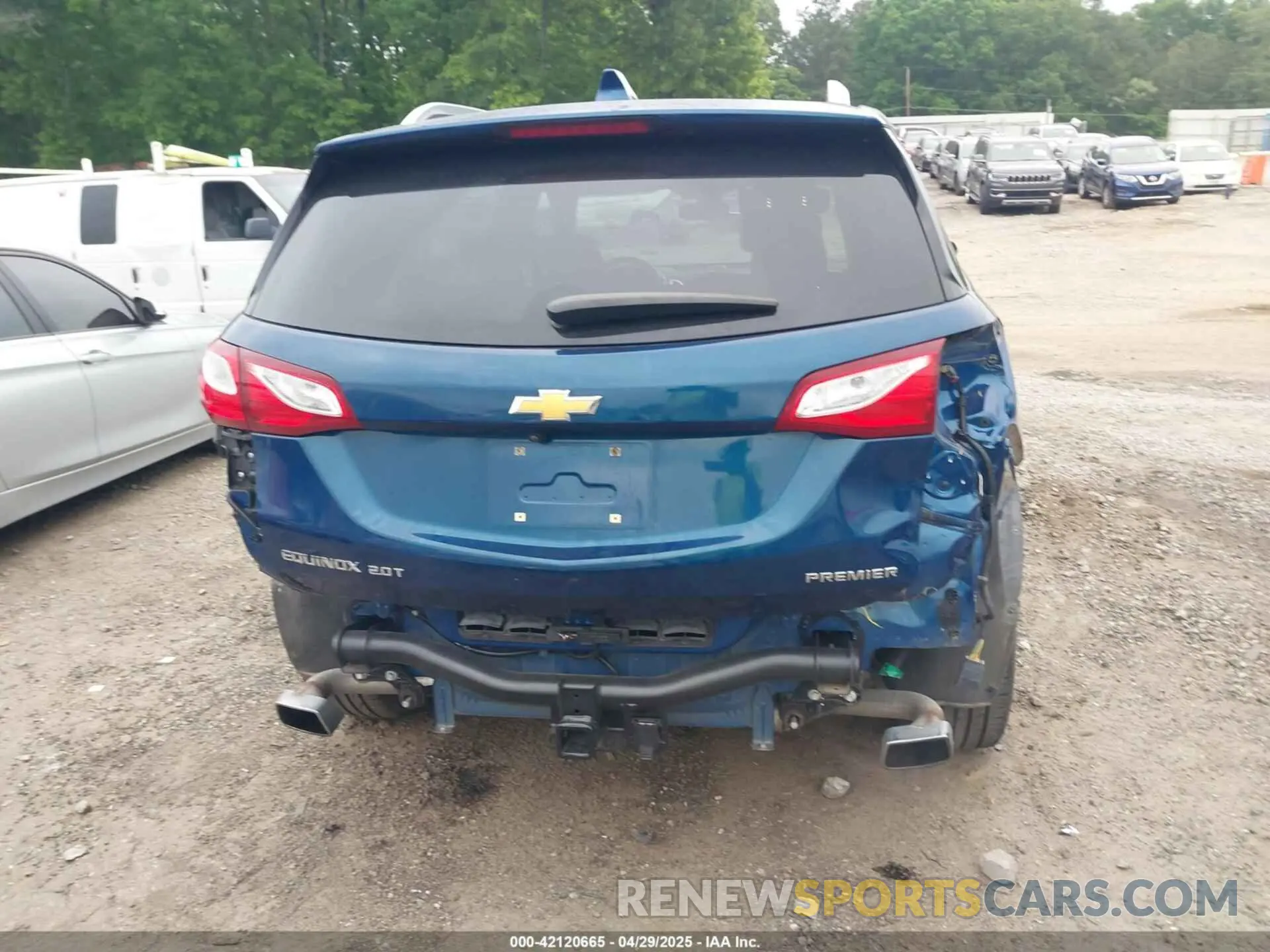 6 Photograph of a damaged car 2GNAXPEX2L6245478 CHEVROLET EQUINOX 2020