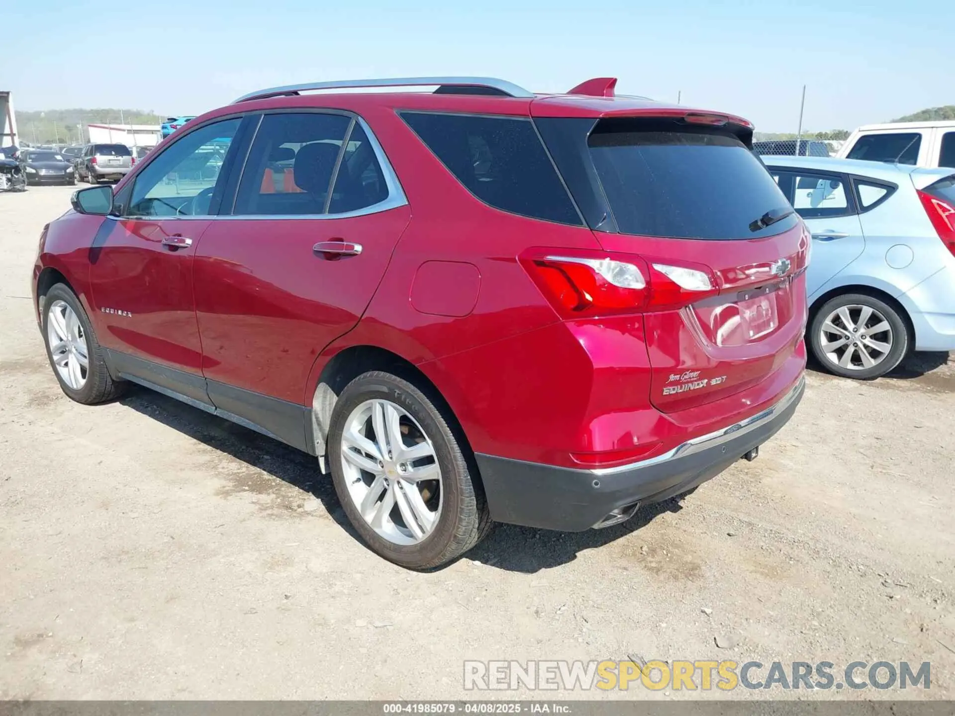 3 Photograph of a damaged car 2GNAXPEX3L6240550 CHEVROLET EQUINOX 2020