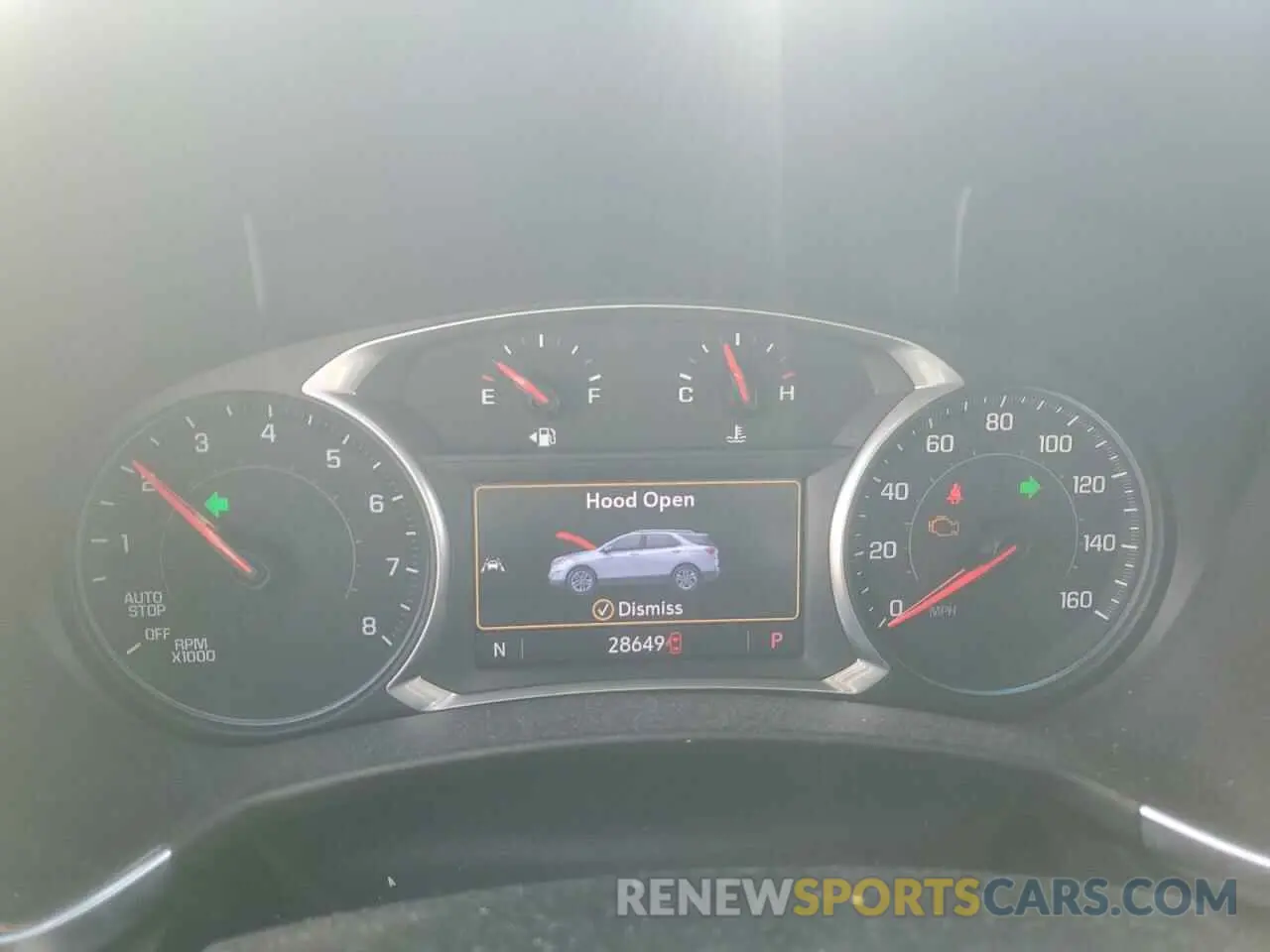 9 Photograph of a damaged car 2GNAXPEX5L6150218 CHEVROLET EQUINOX 2020