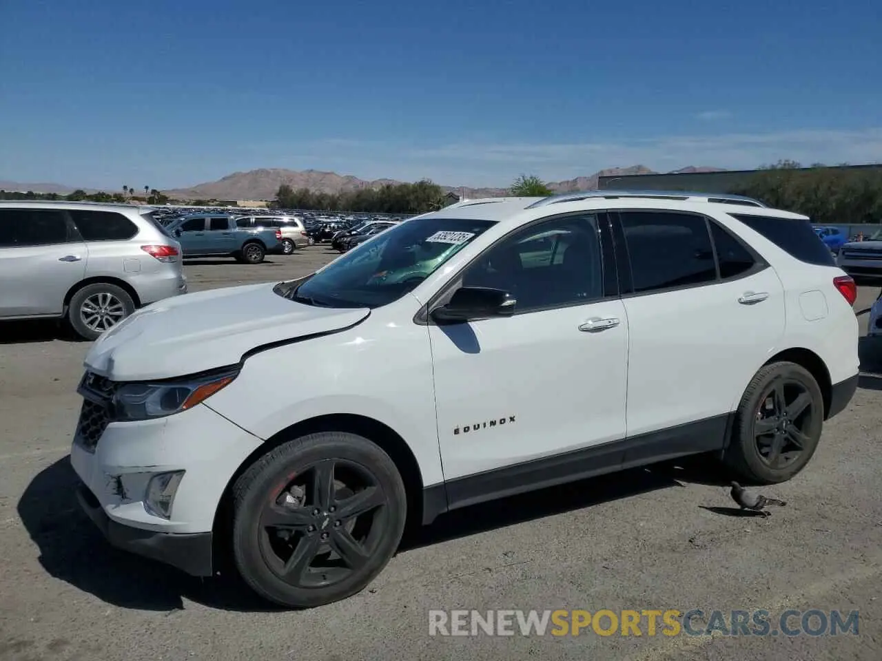 1 Photograph of a damaged car 2GNAXPEX7L6212069 CHEVROLET EQUINOX 2020