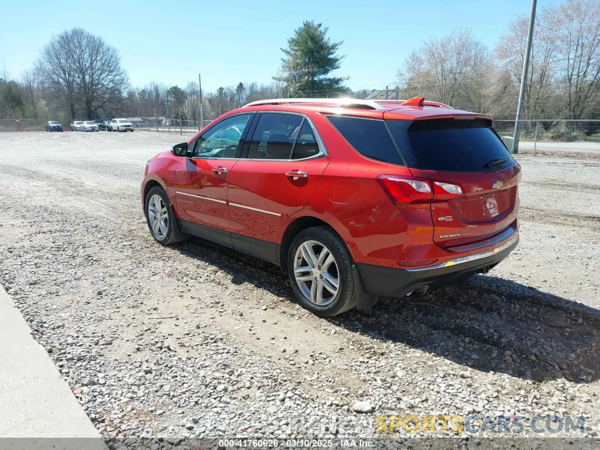 3 Photograph of a damaged car 2GNAXPEXXL6150828 CHEVROLET EQUINOX 2020
