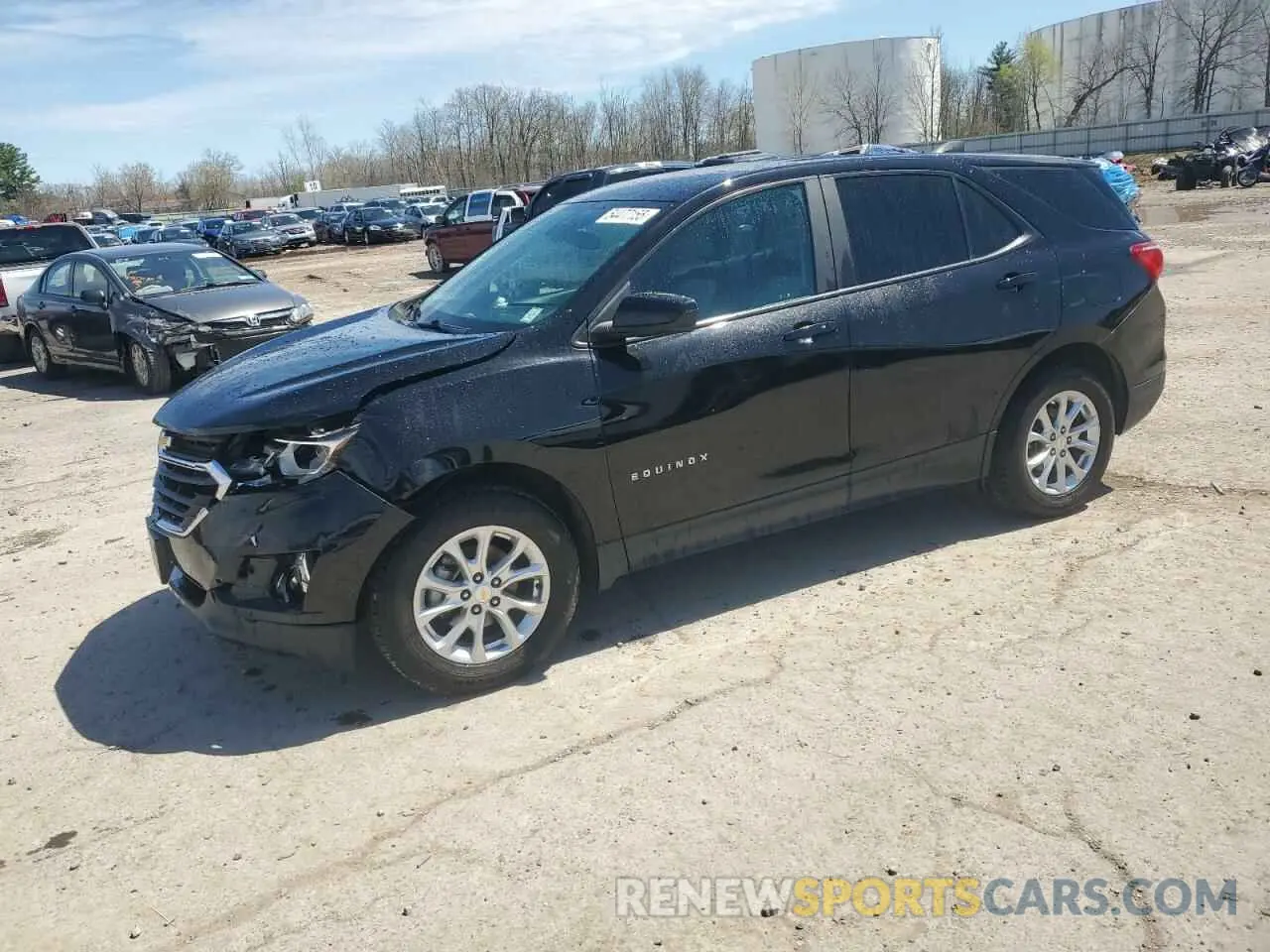 1 Photograph of a damaged car 2GNAXSEV0L6130721 CHEVROLET EQUINOX 2020