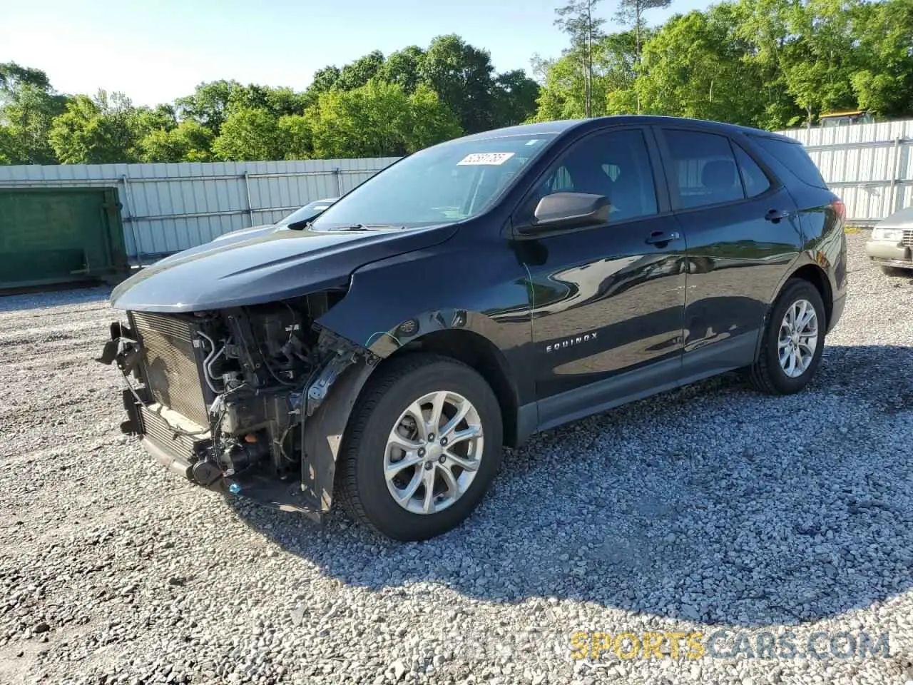 1 Photograph of a damaged car 2GNAXSEV1L6202722 CHEVROLET EQUINOX 2020