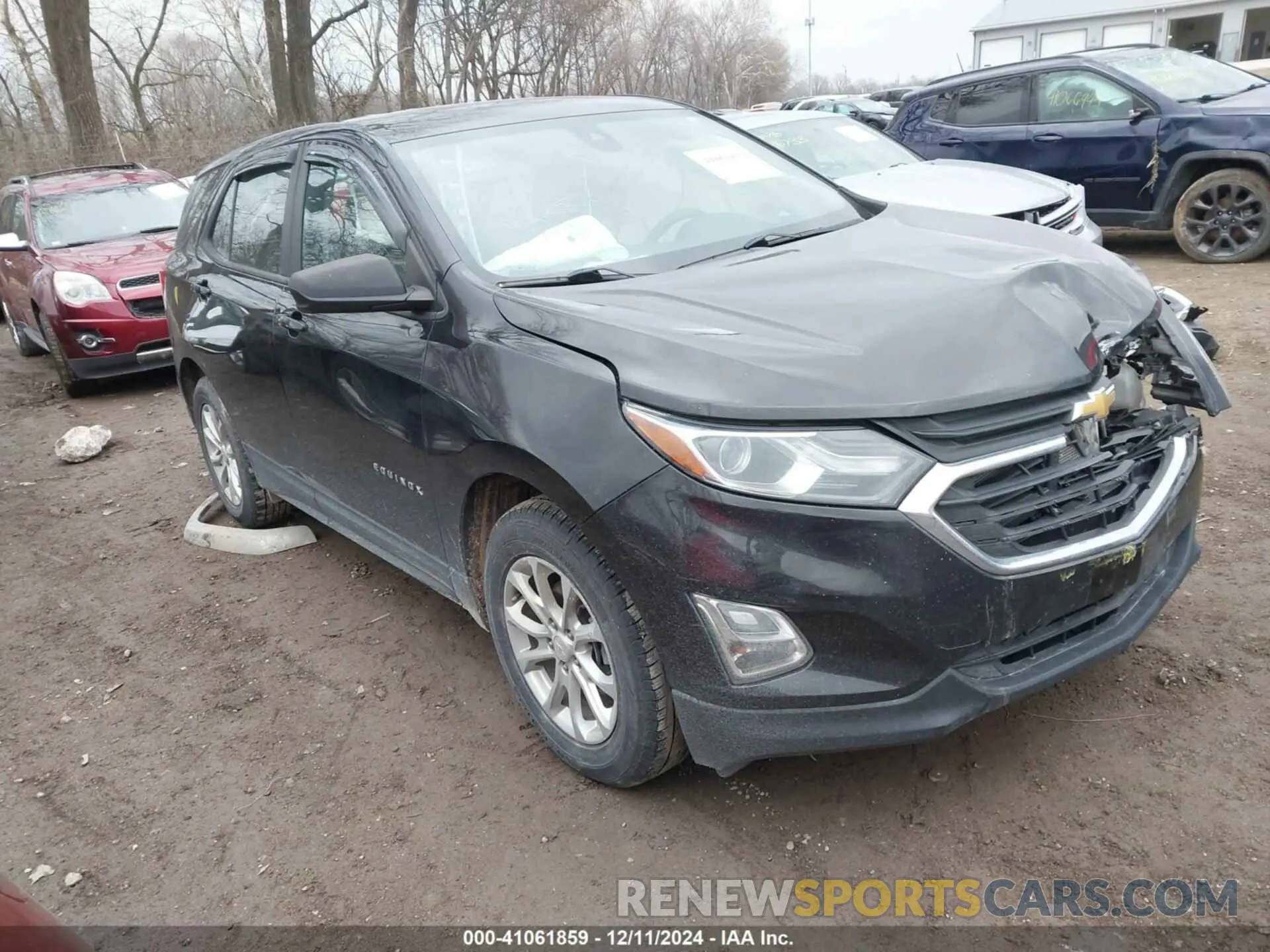 1 Photograph of a damaged car 2GNAXSEV2L6179211 CHEVROLET EQUINOX 2020