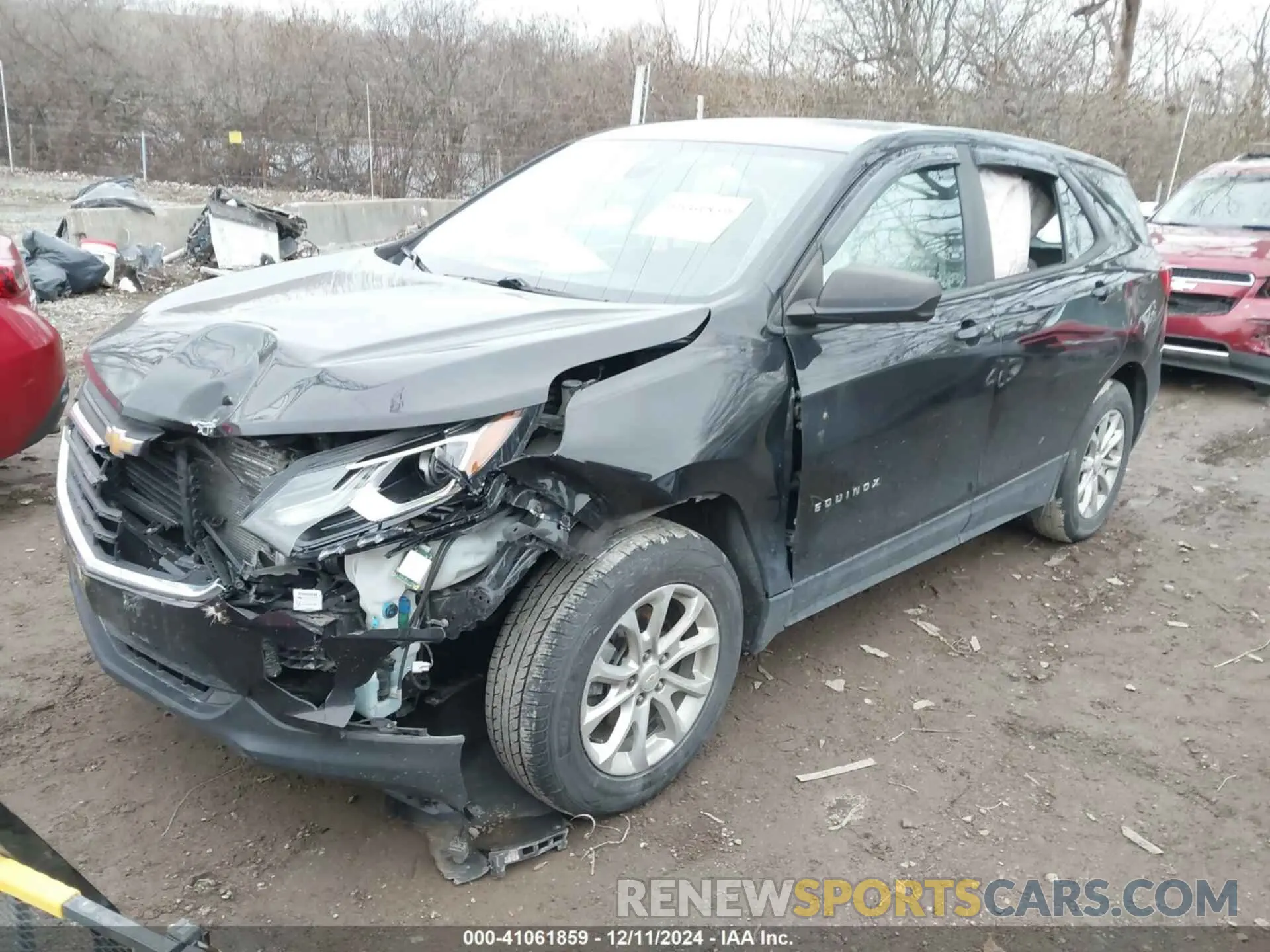 2 Photograph of a damaged car 2GNAXSEV2L6179211 CHEVROLET EQUINOX 2020