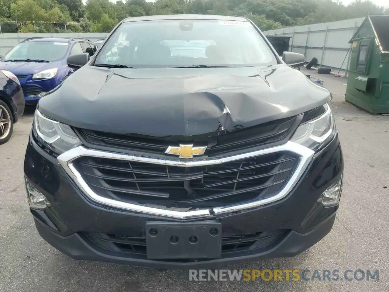 5 Photograph of a damaged car 2GNAXSEV3L6146458 CHEVROLET EQUINOX 2020