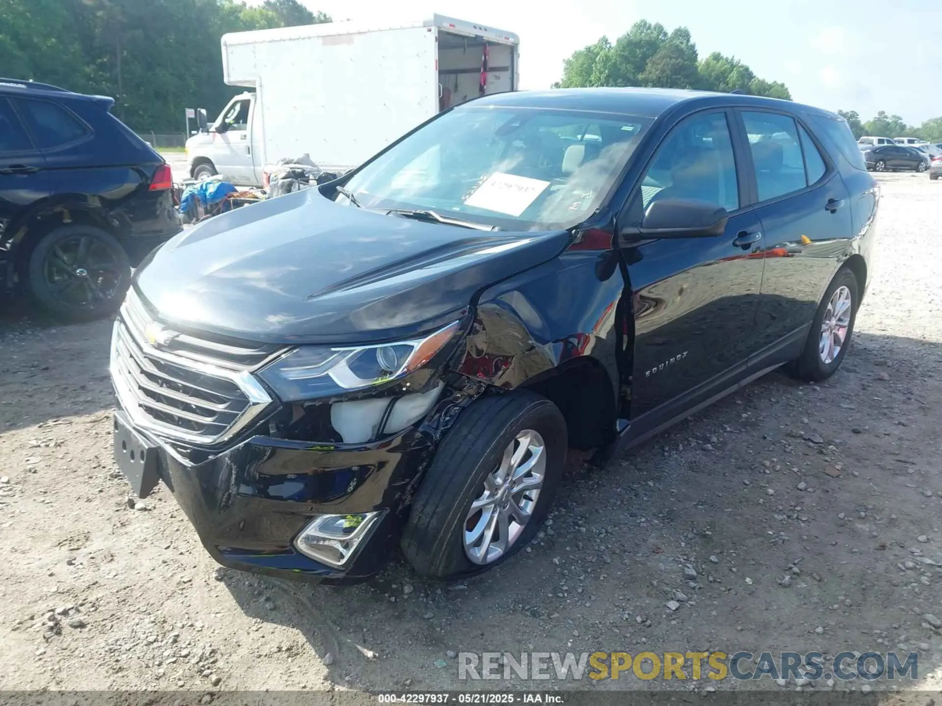 2 Photograph of a damaged car 2GNAXSEV3L6272576 CHEVROLET EQUINOX 2020