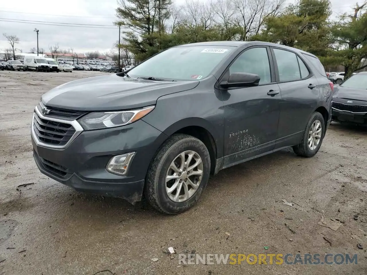 1 Photograph of a damaged car 2GNAXSEV3L6273906 CHEVROLET EQUINOX 2020