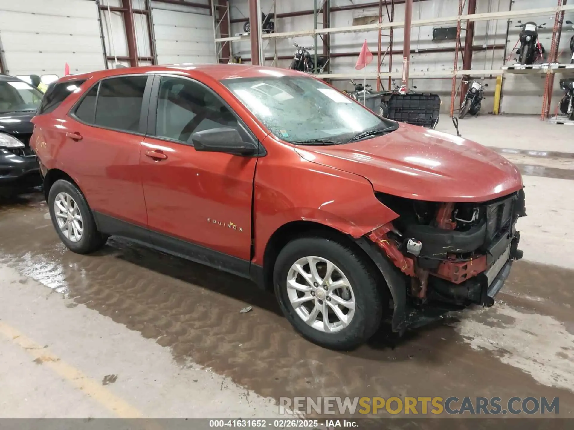 1 Photograph of a damaged car 2GNAXSEV5L6188730 CHEVROLET EQUINOX 2020
