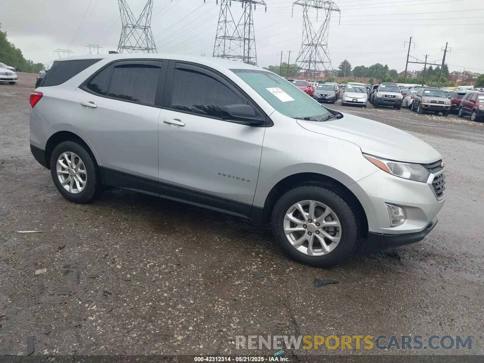 1 Photograph of a damaged car 2GNAXSEV6L6178918 CHEVROLET EQUINOX 2020