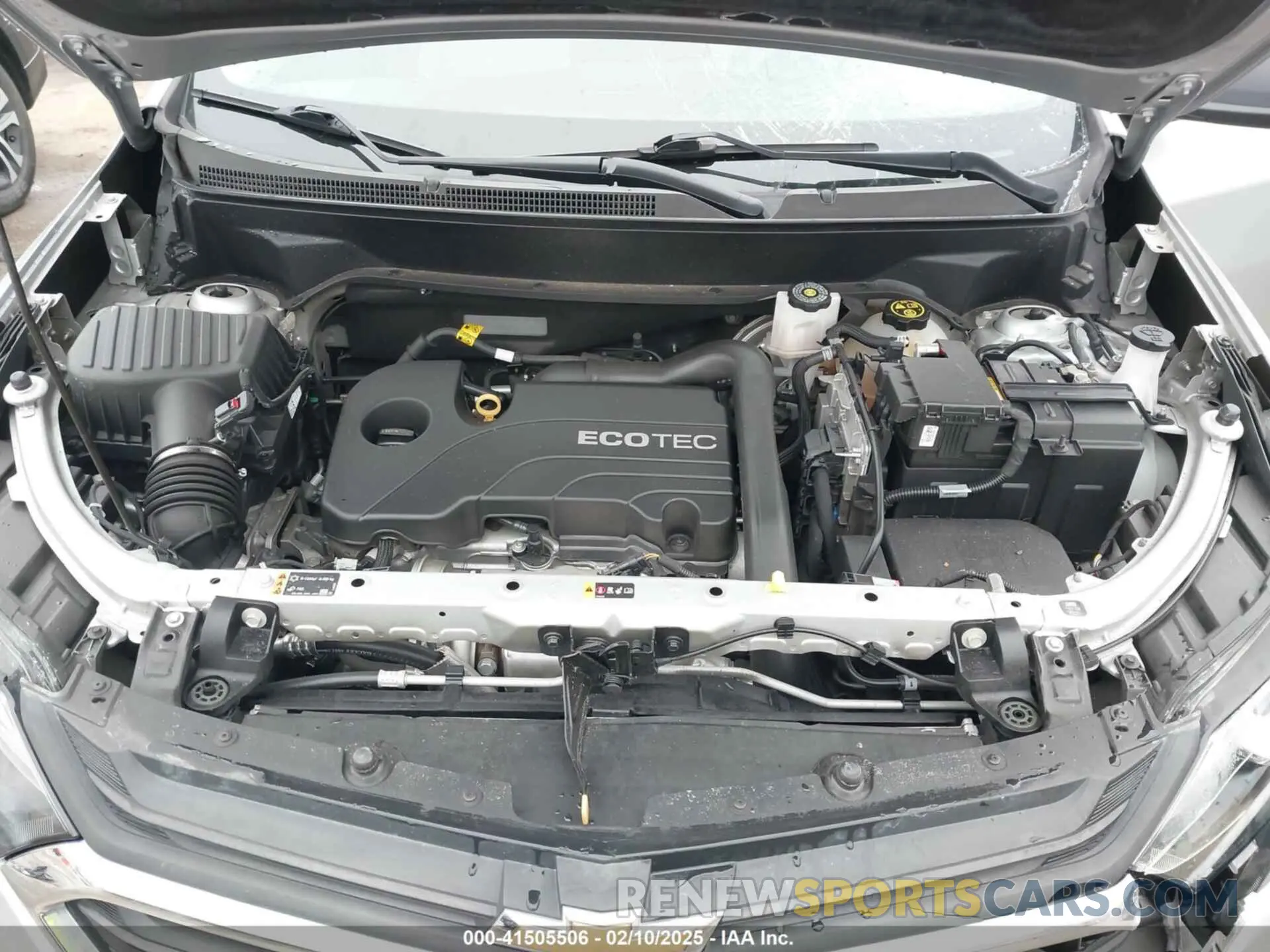 10 Photograph of a damaged car 2GNAXSEV7L6161299 CHEVROLET EQUINOX 2020