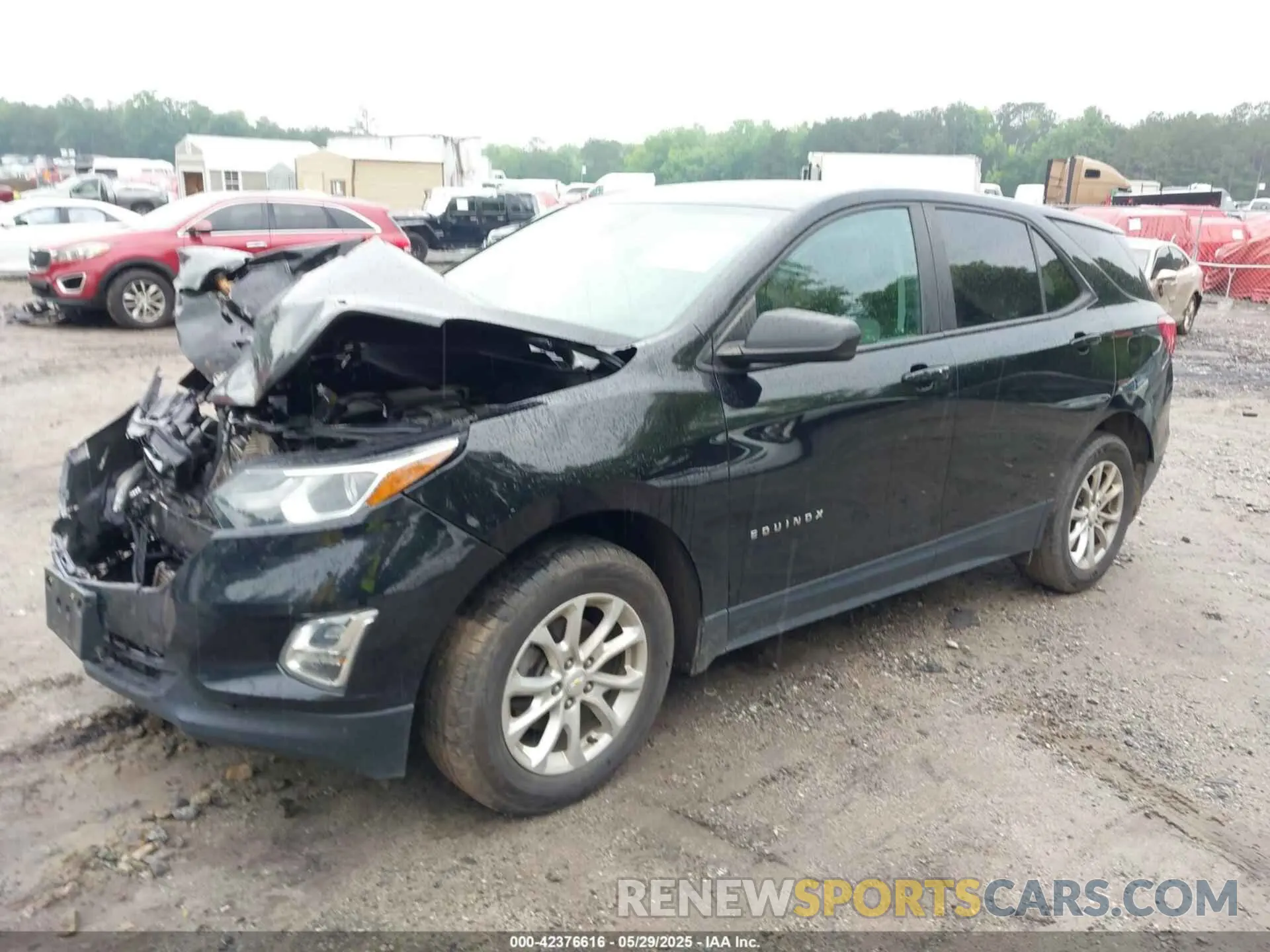 2 Photograph of a damaged car 2GNAXSEV8L6225124 CHEVROLET EQUINOX 2020