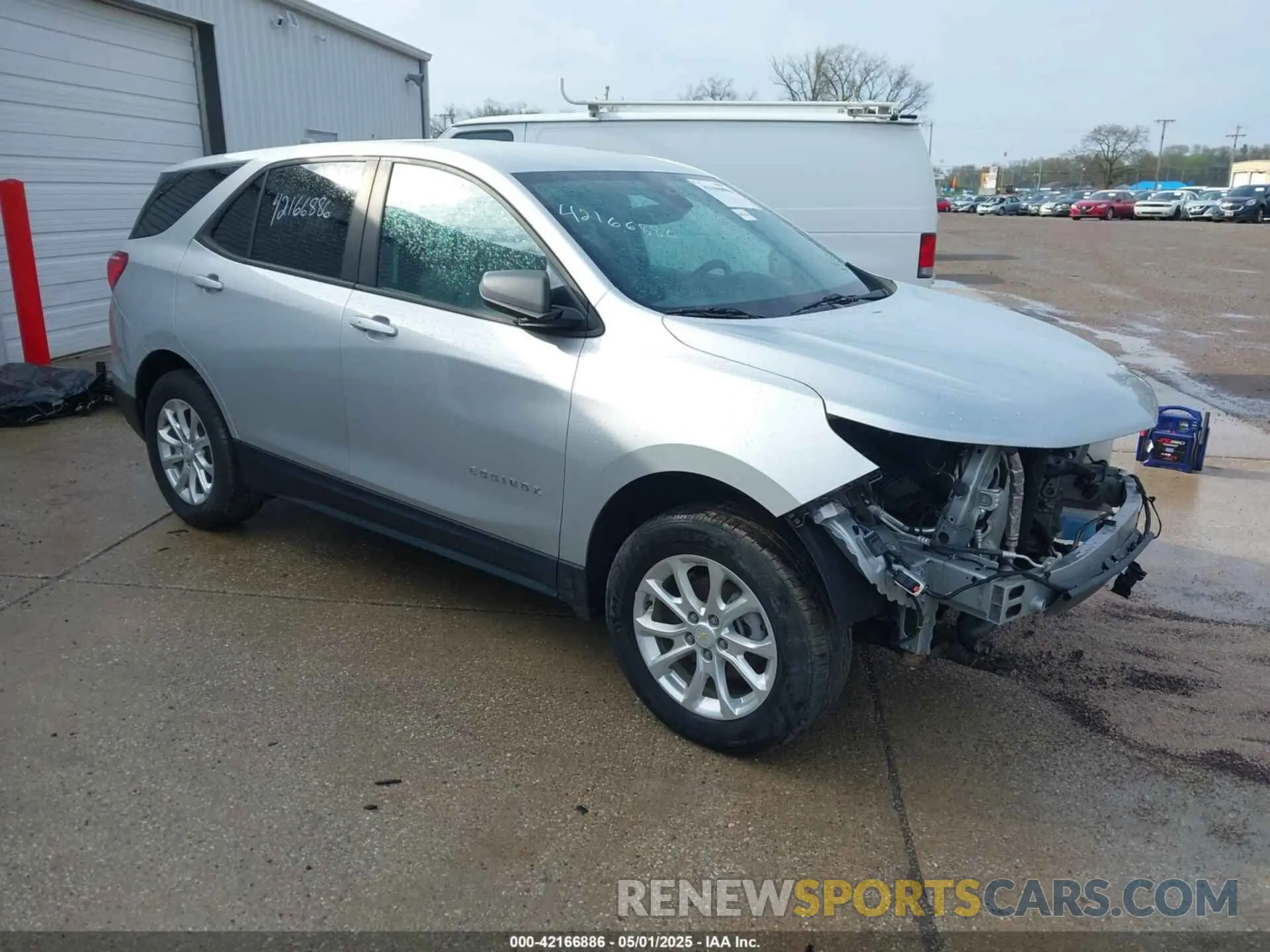 1 Photograph of a damaged car 2GNAXSEVXL6150006 CHEVROLET EQUINOX 2020