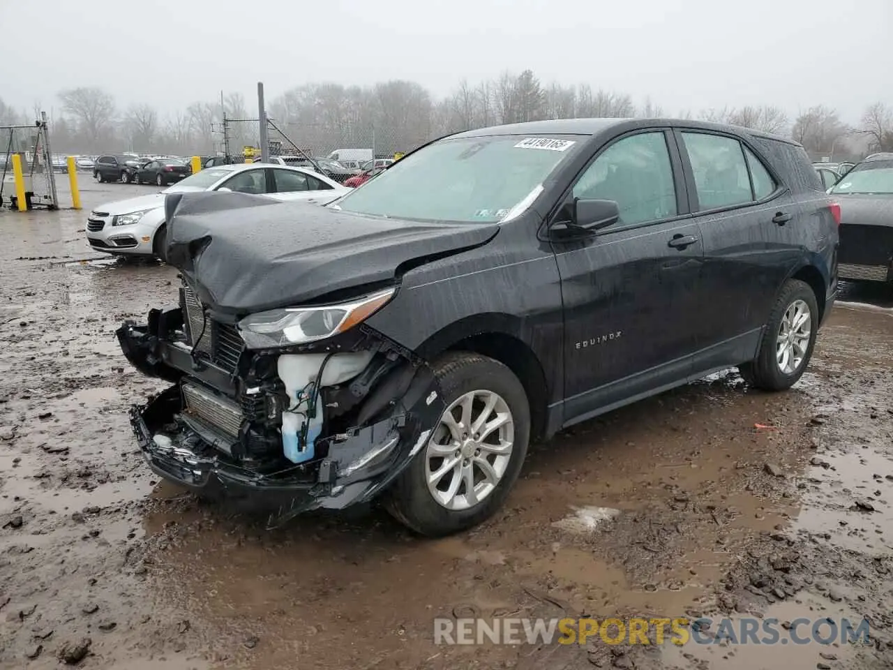 1 Photograph of a damaged car 2GNAXSEVXL6208387 CHEVROLET EQUINOX 2020
