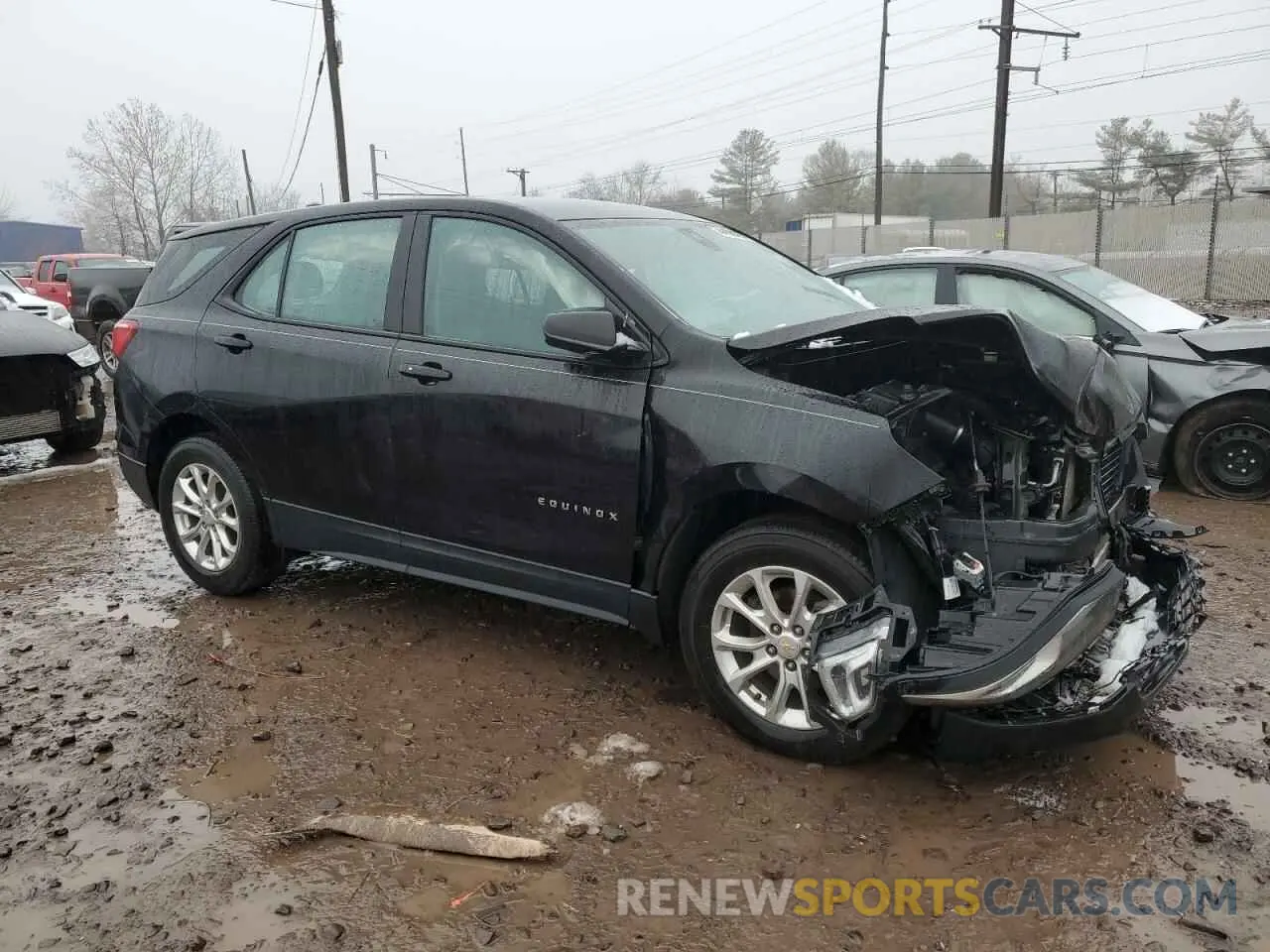 4 Photograph of a damaged car 2GNAXSEVXL6208387 CHEVROLET EQUINOX 2020