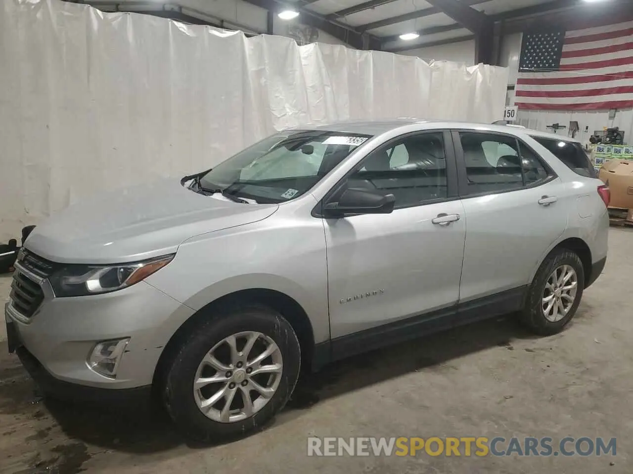1 Photograph of a damaged car 2GNAXSEVXL6210821 CHEVROLET EQUINOX 2020