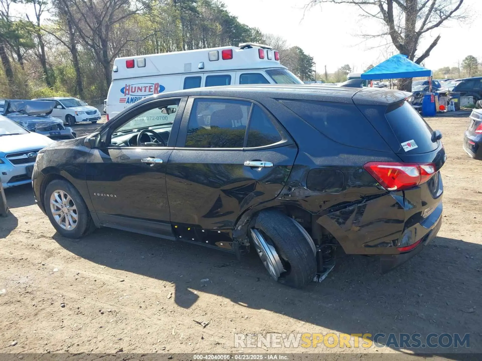 14 Photograph of a damaged car 2GNAXSEVXL6266547 CHEVROLET EQUINOX 2020