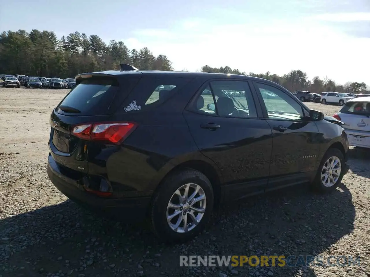 3 Photograph of a damaged car 2GNAXSEVXL6275376 CHEVROLET EQUINOX 2020