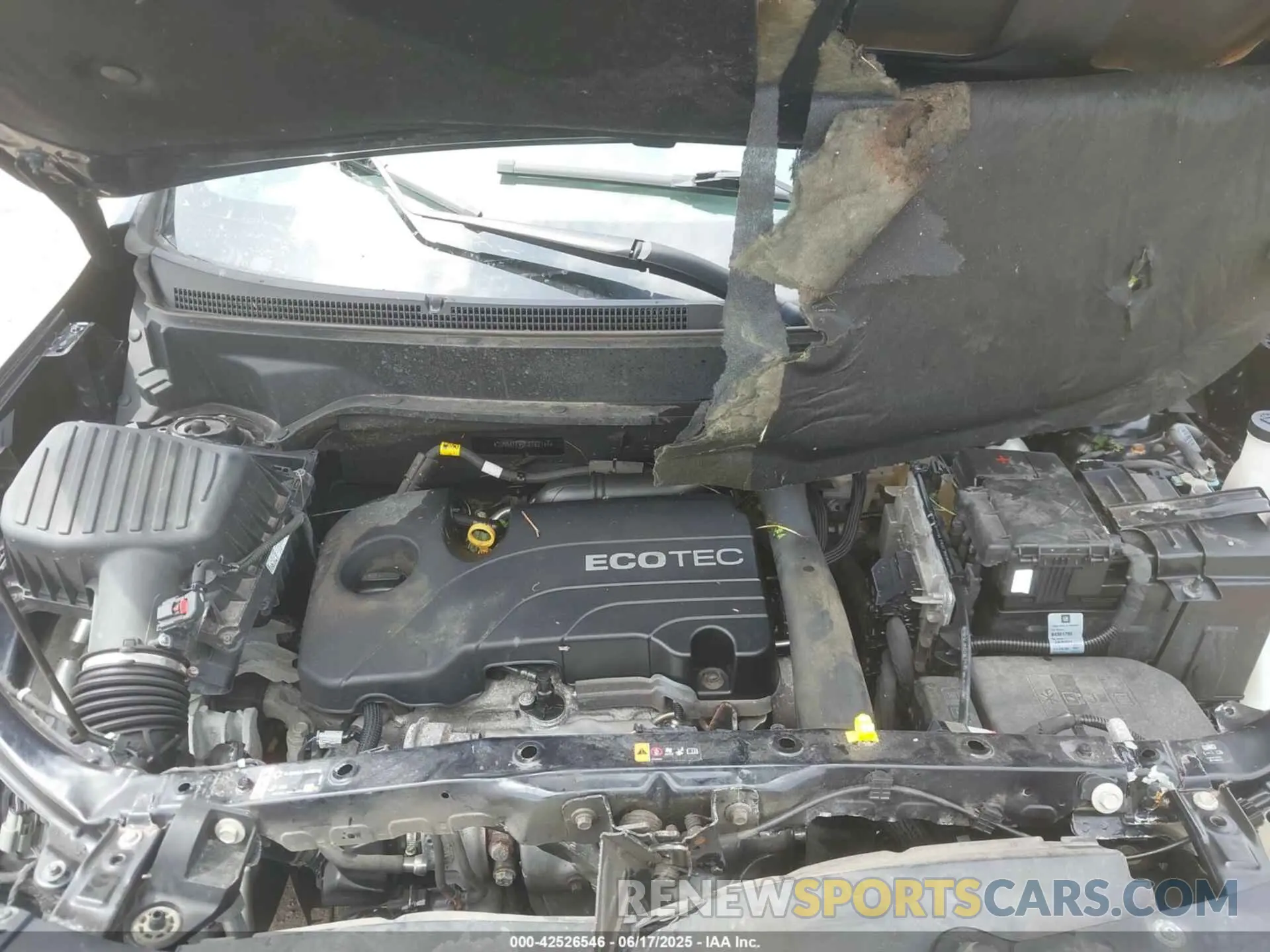 10 Photograph of a damaged car 2GNAXTEV0L6162154 CHEVROLET EQUINOX 2020
