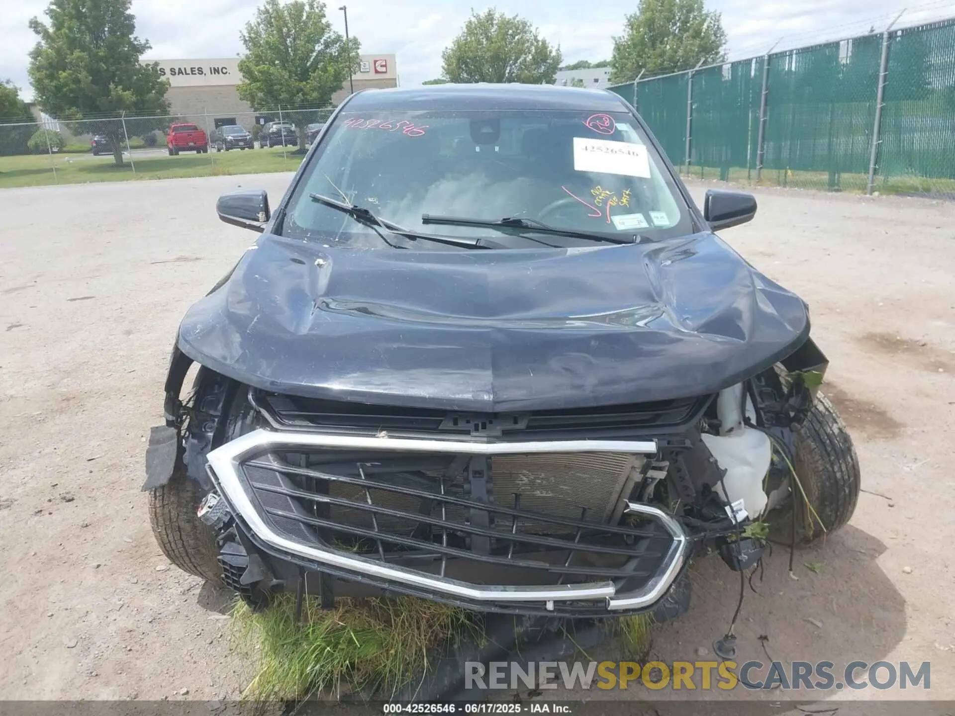 6 Photograph of a damaged car 2GNAXTEV0L6162154 CHEVROLET EQUINOX 2020