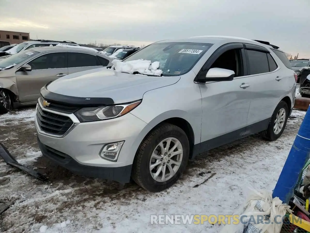 1 Photograph of a damaged car 2GNAXTEV0L6261671 CHEVROLET EQUINOX 2020