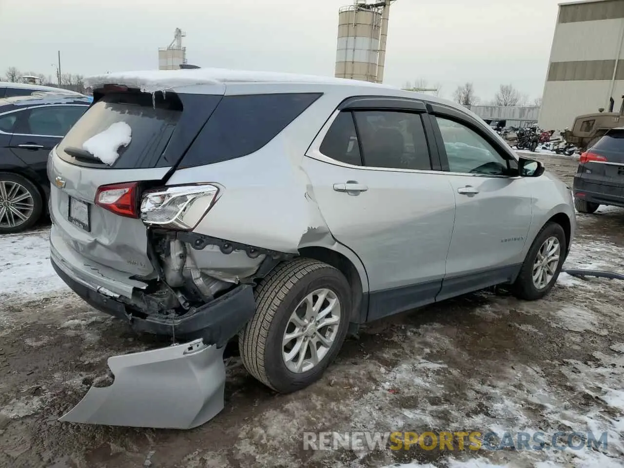 3 Photograph of a damaged car 2GNAXTEV0L6261671 CHEVROLET EQUINOX 2020