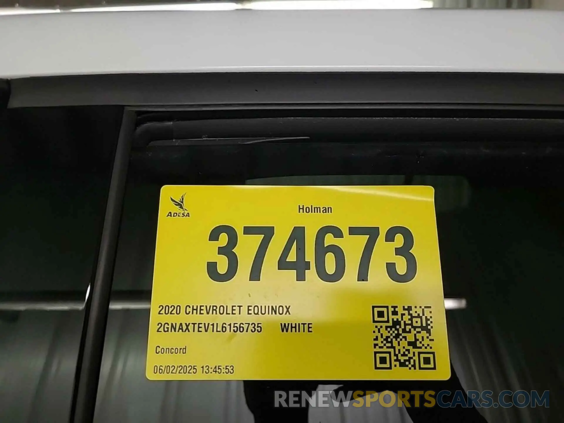 47 Photograph of a damaged car 2GNAXTEV1L6156735 CHEVROLET EQUINOX 2020