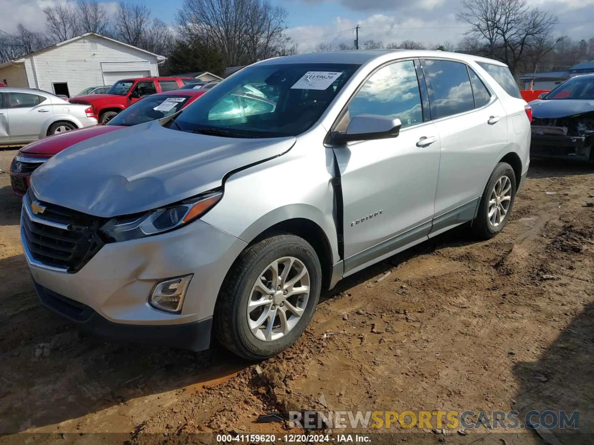 2 Photograph of a damaged car 2GNAXTEV2L6229563 CHEVROLET EQUINOX 2020