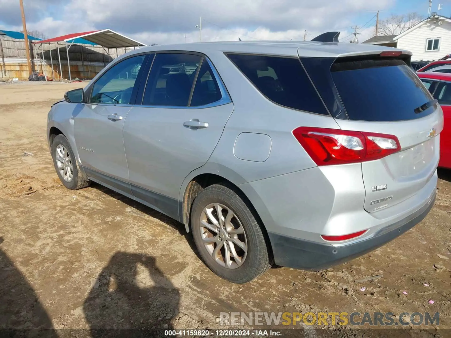 3 Photograph of a damaged car 2GNAXTEV2L6229563 CHEVROLET EQUINOX 2020
