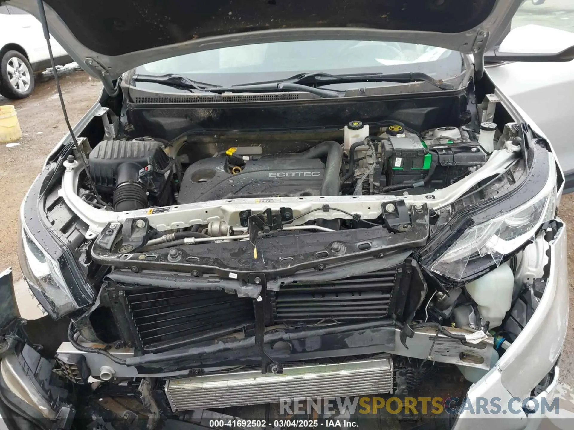 10 Photograph of a damaged car 2GNAXTEV2L6255452 CHEVROLET EQUINOX 2020