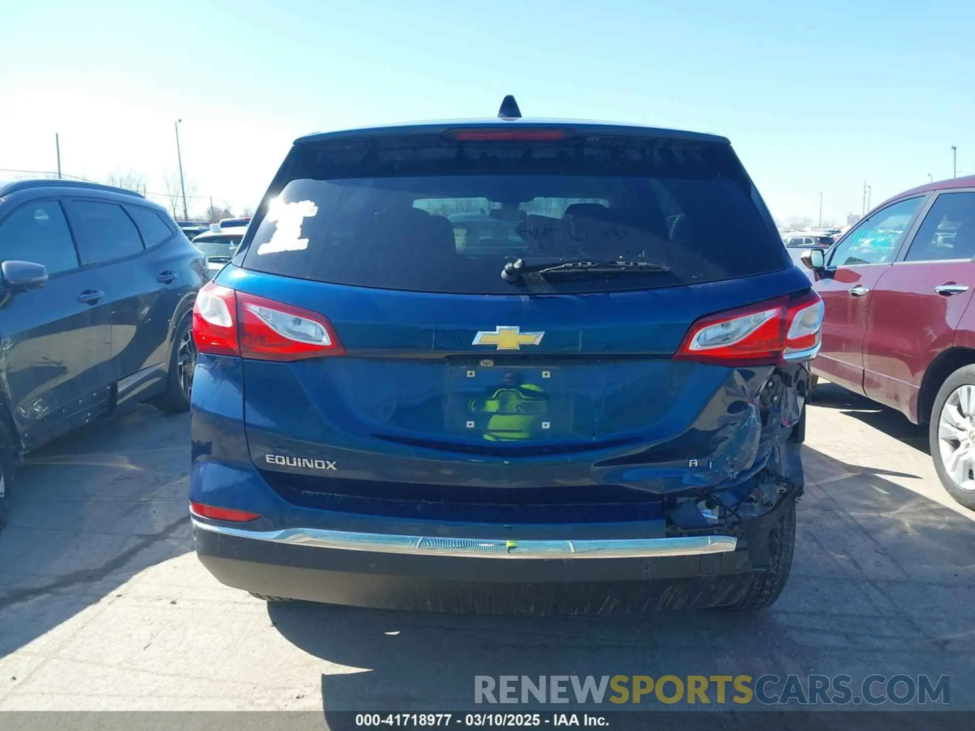 16 Photograph of a damaged car 2GNAXTEV3L6134123 CHEVROLET EQUINOX 2020
