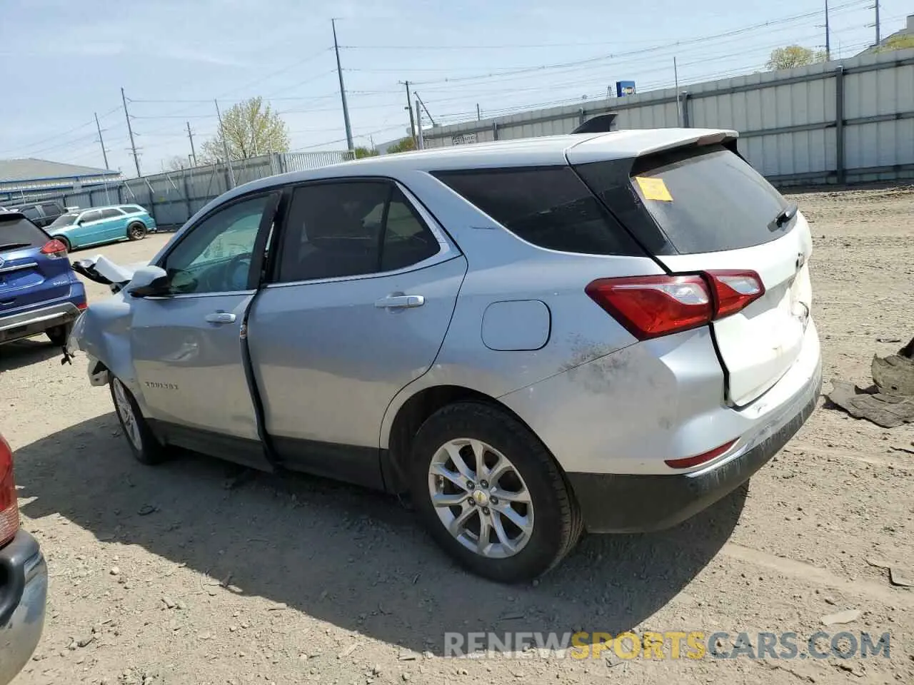2 Photograph of a damaged car 2GNAXTEV3L6146434 CHEVROLET EQUINOX 2020
